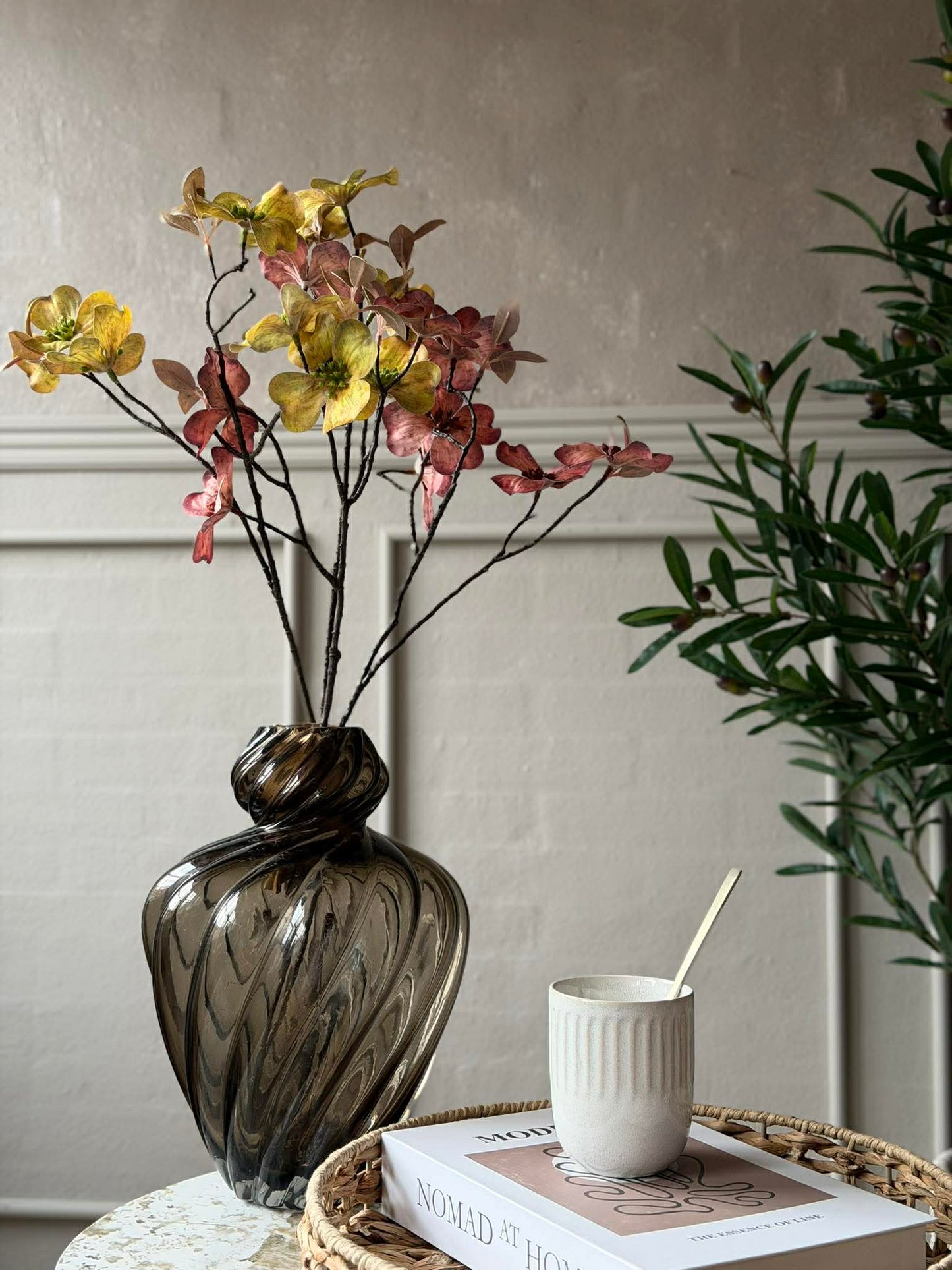 Blomstergren 78 cm - Flere farver