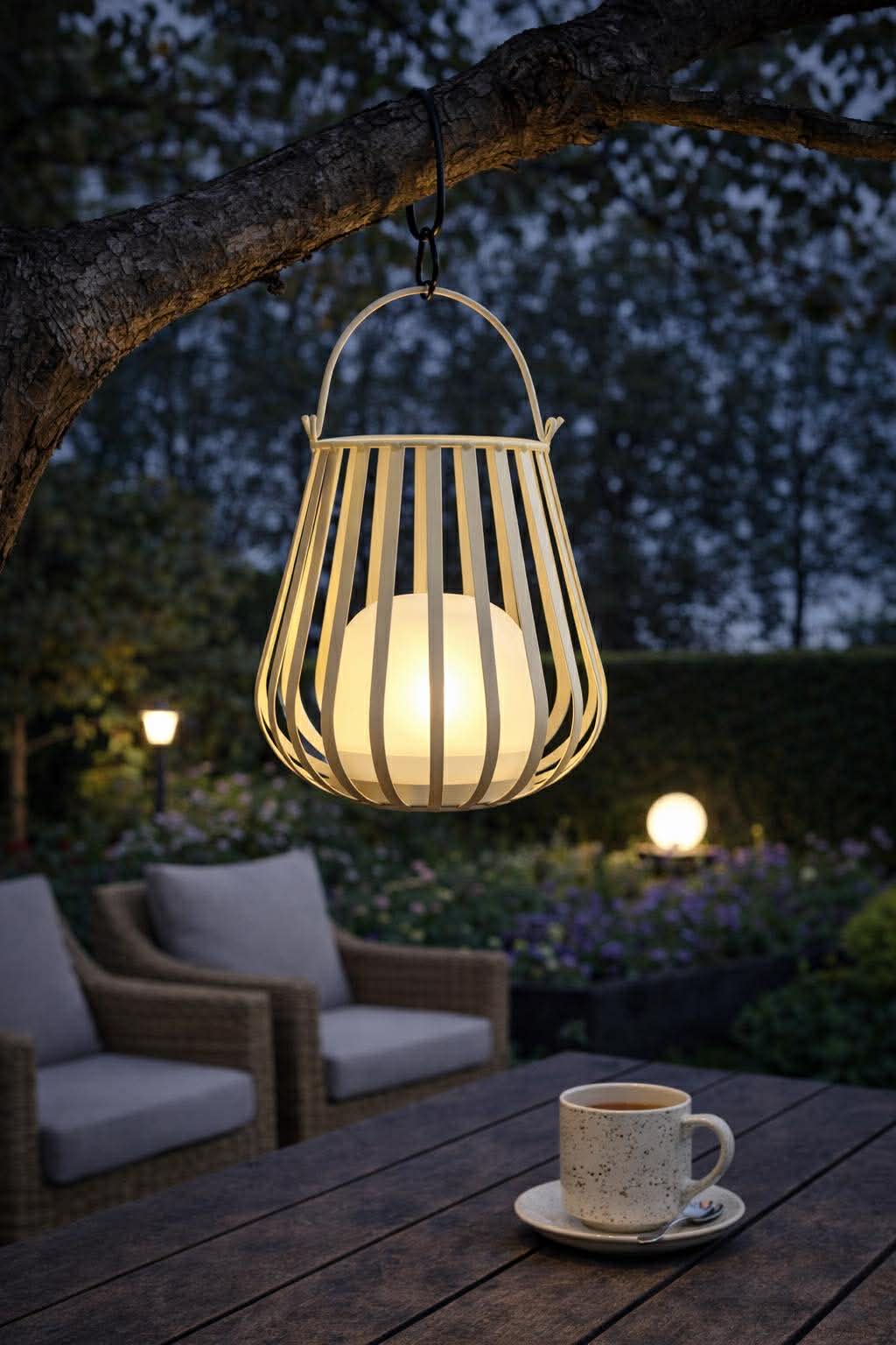Lanterne Alma – White