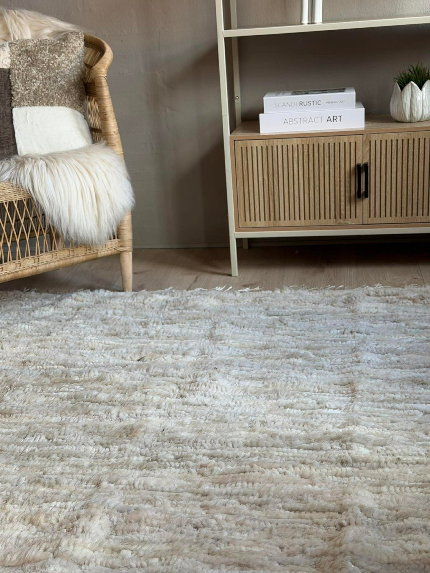 Gulvtæppe lammeskind – Unika