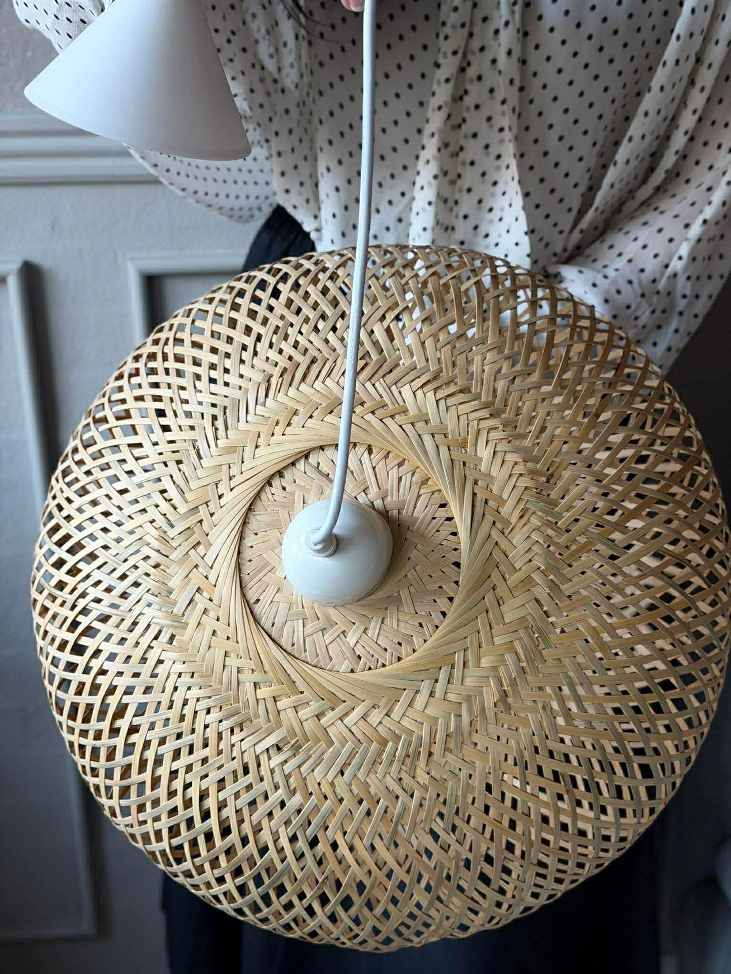 Lampe bambus – Dia 38cm