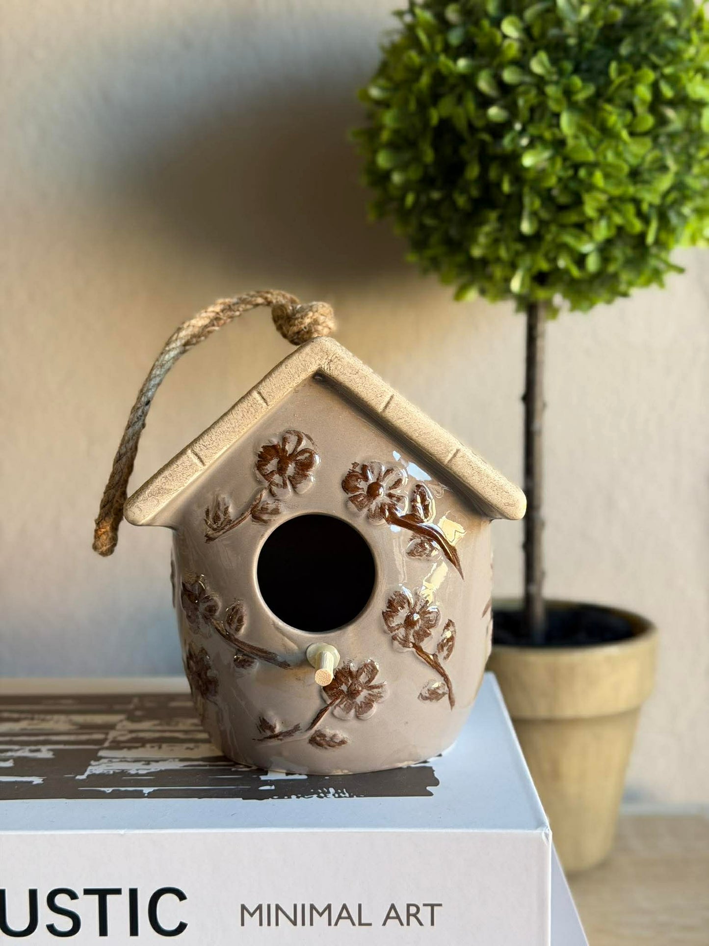 Fuglehus keramik - Flere farver
