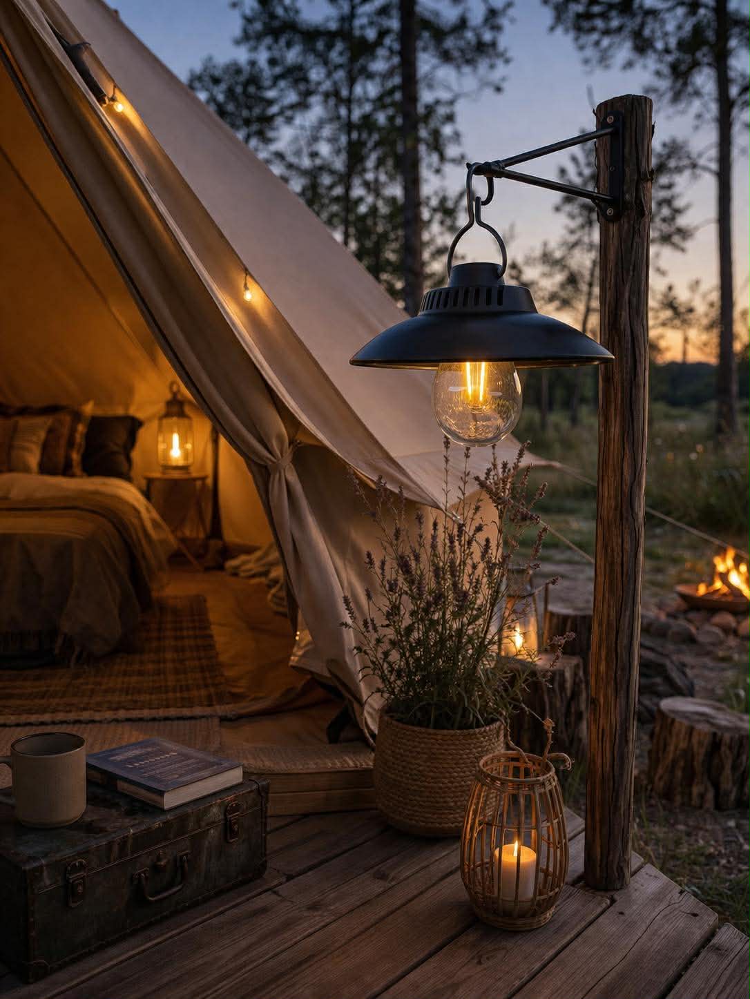Lampe GARDEN - genopladelig