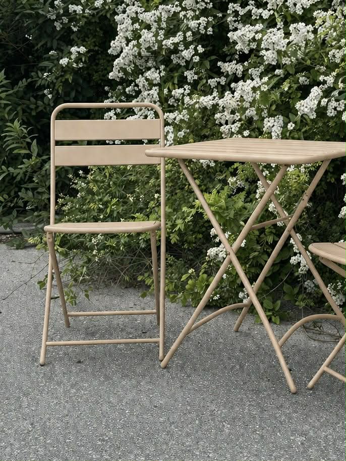 Cafésæt - Beige garden