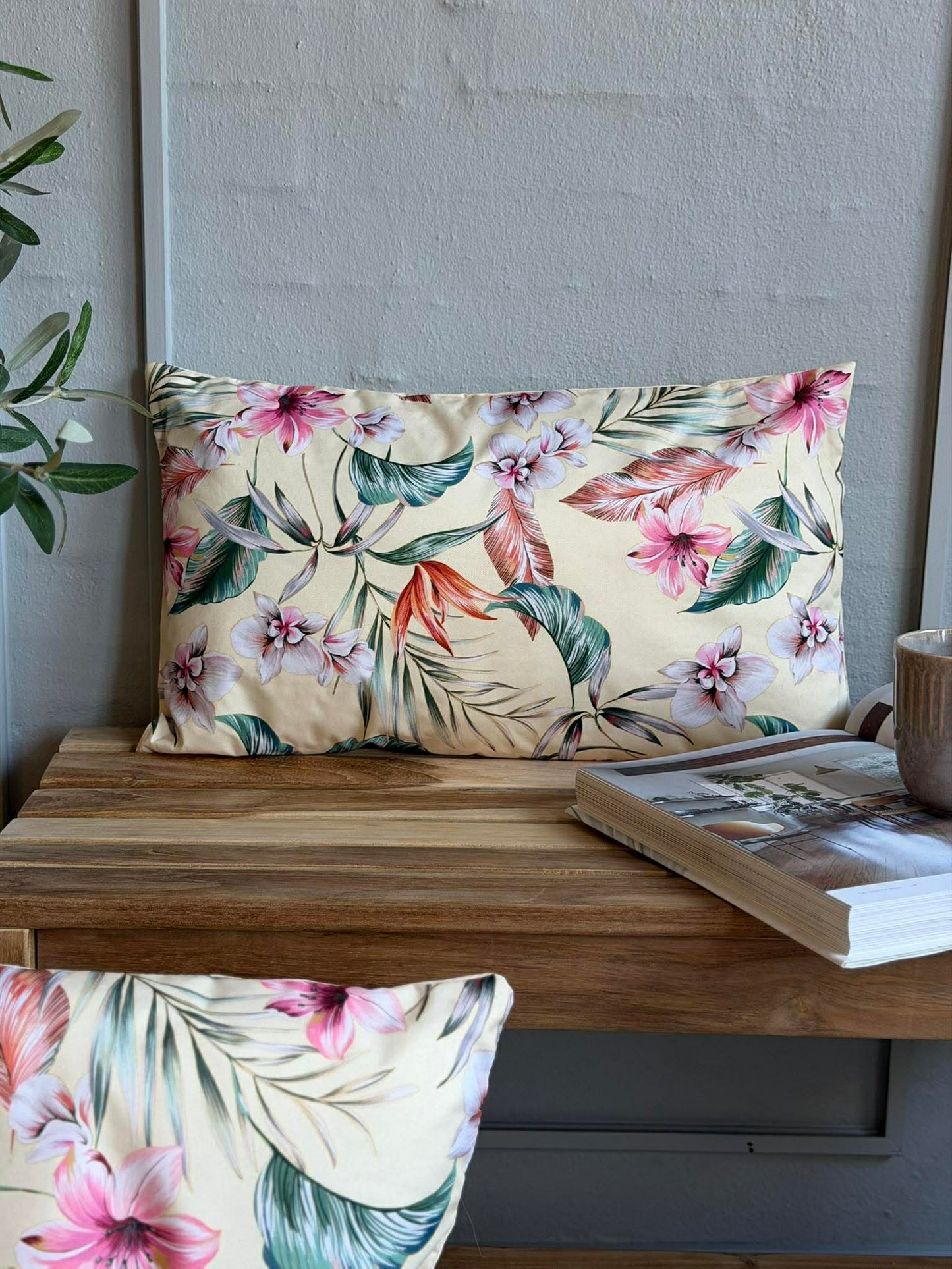 Pude med fyld Bloom - Flere farver