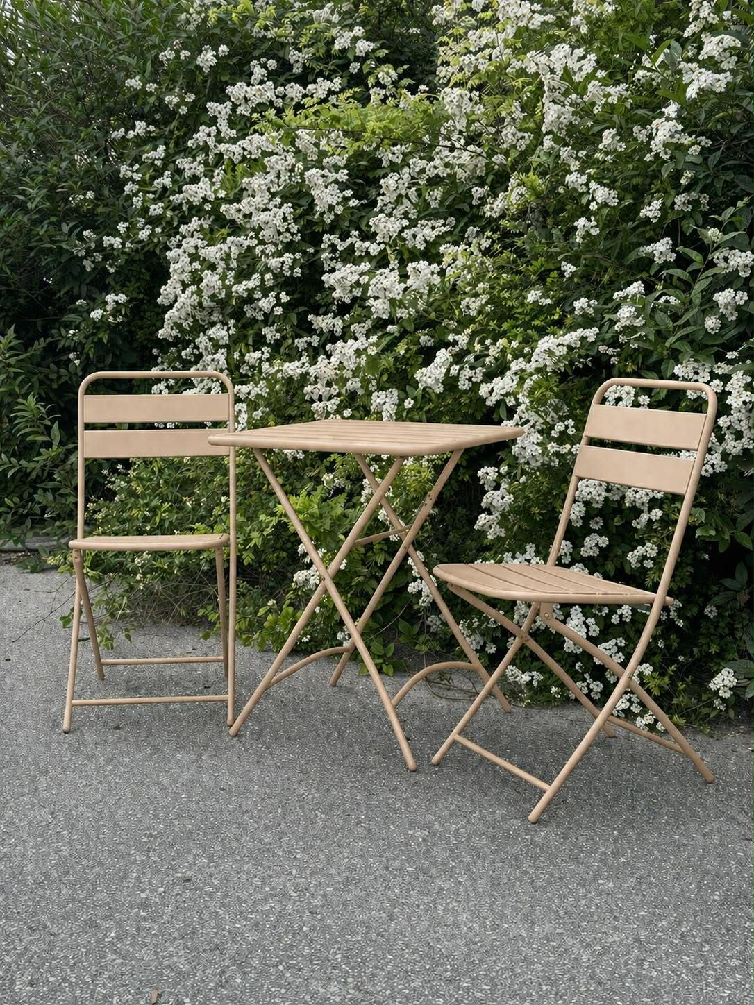 Cafésæt - Beige garden