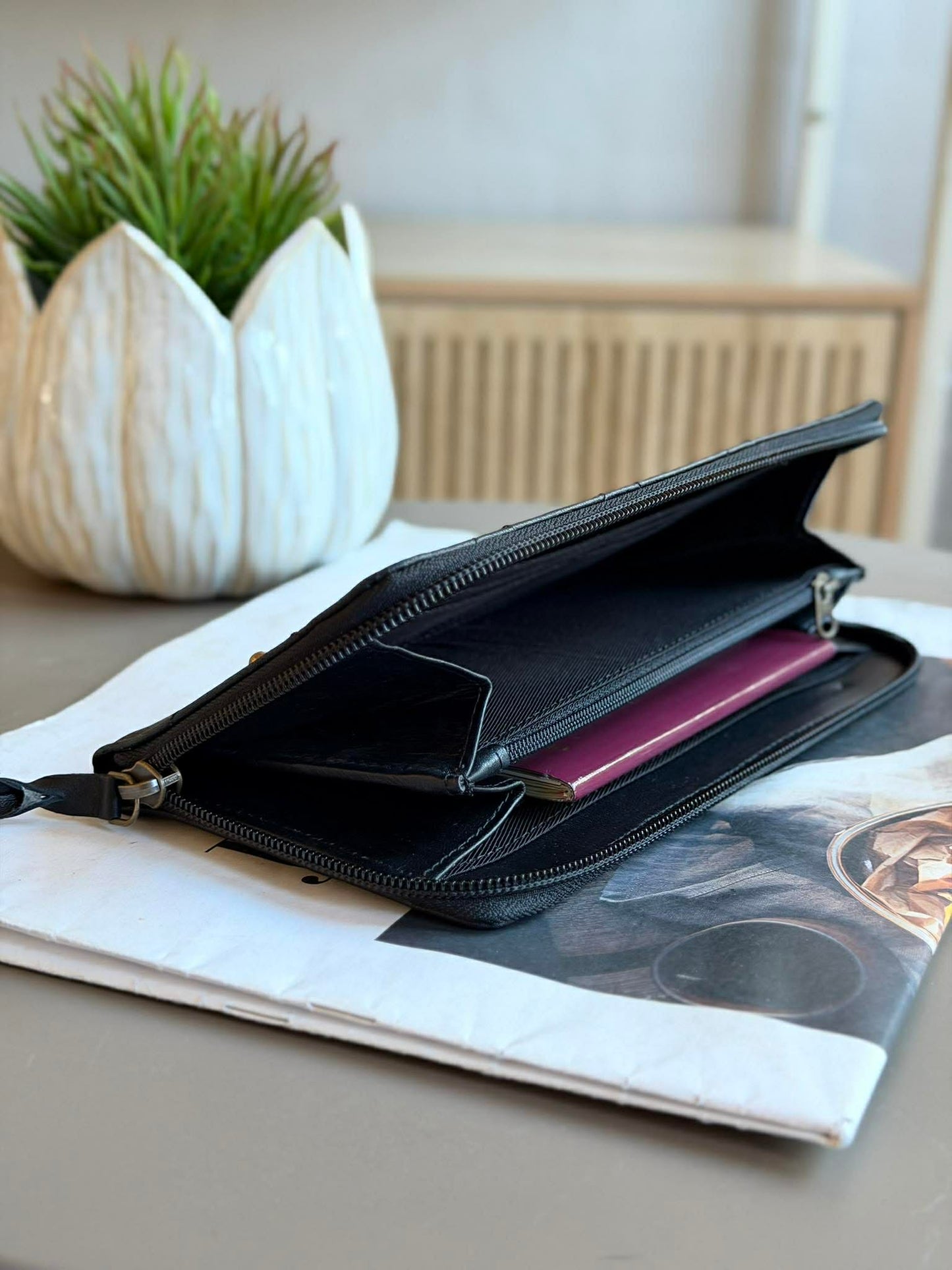Clutch med nitter - LIMA Small black