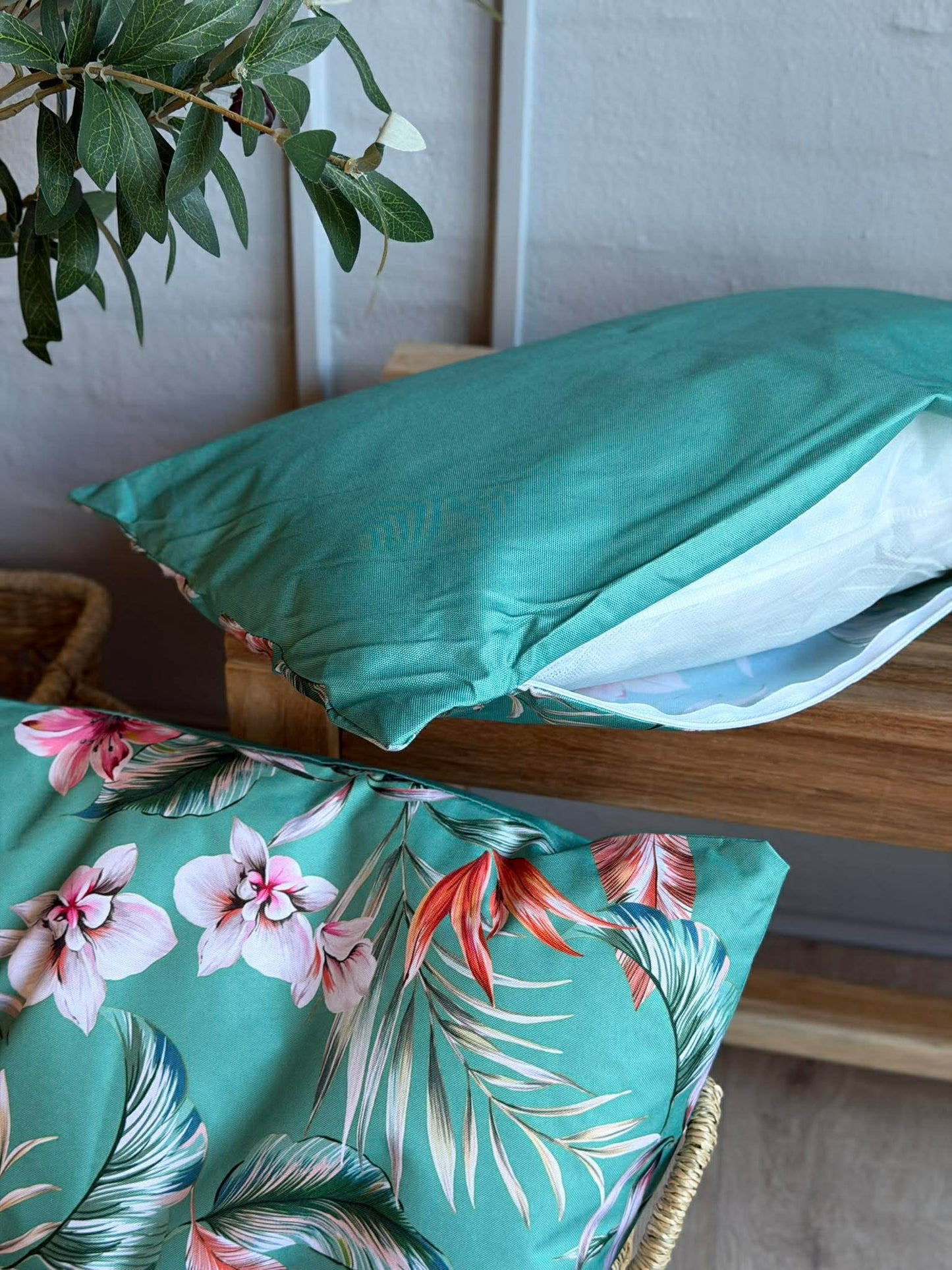 Pude med fyld Bloom - Flere farver