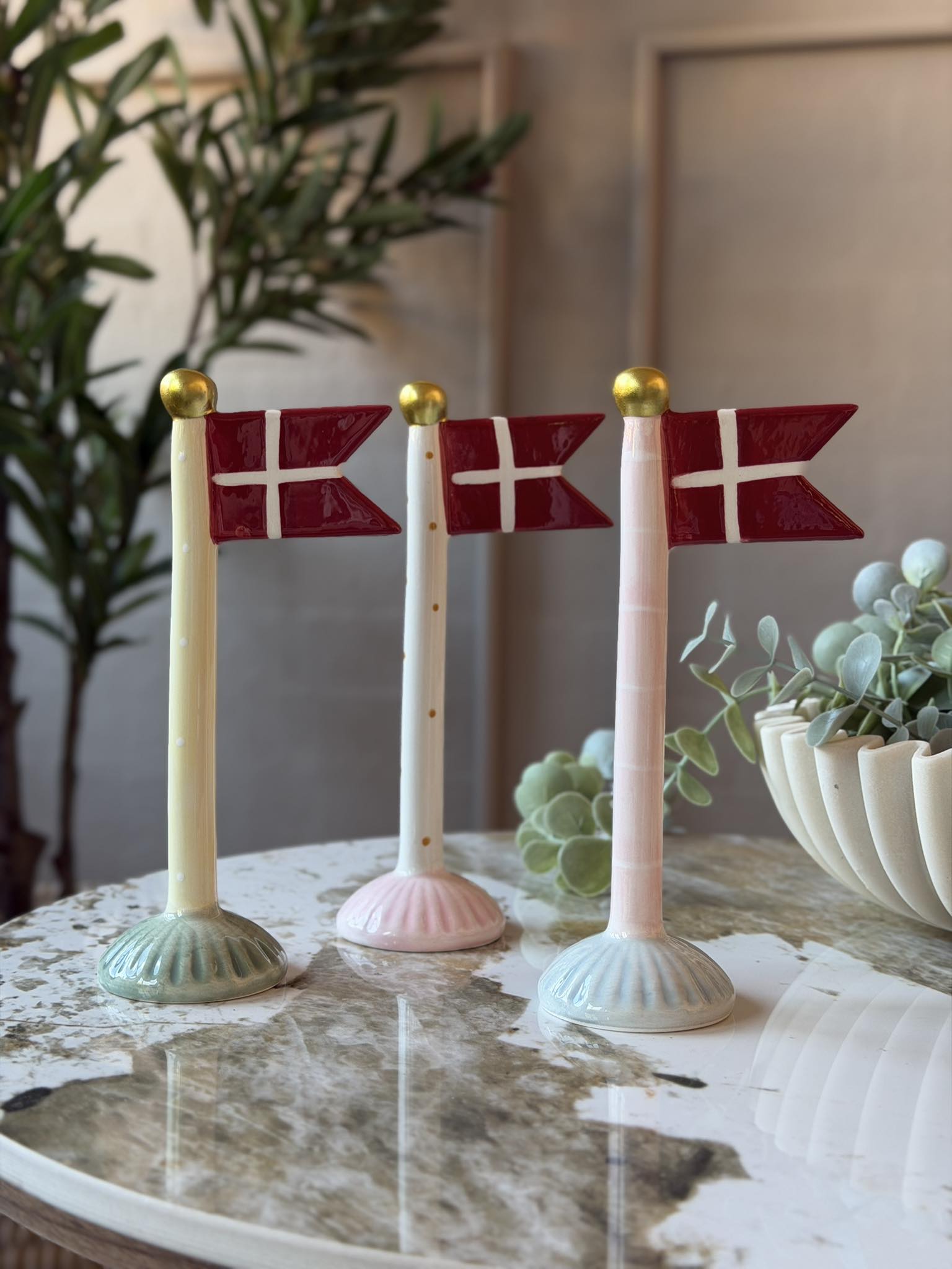 Ceramic Flags Flag keramik – Mix H 19 cm – VIAMAJA