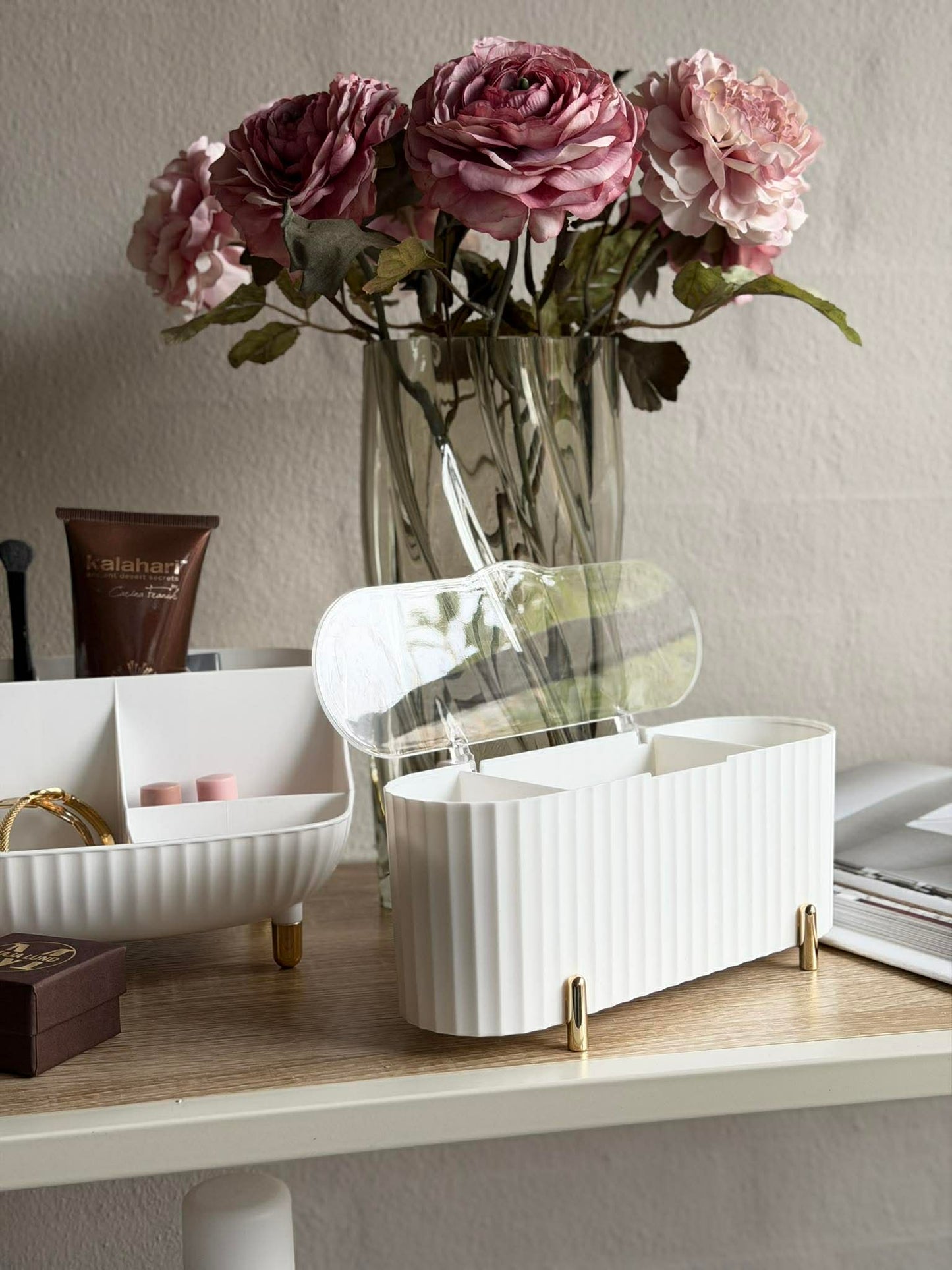 Makeup organiser - Hvid