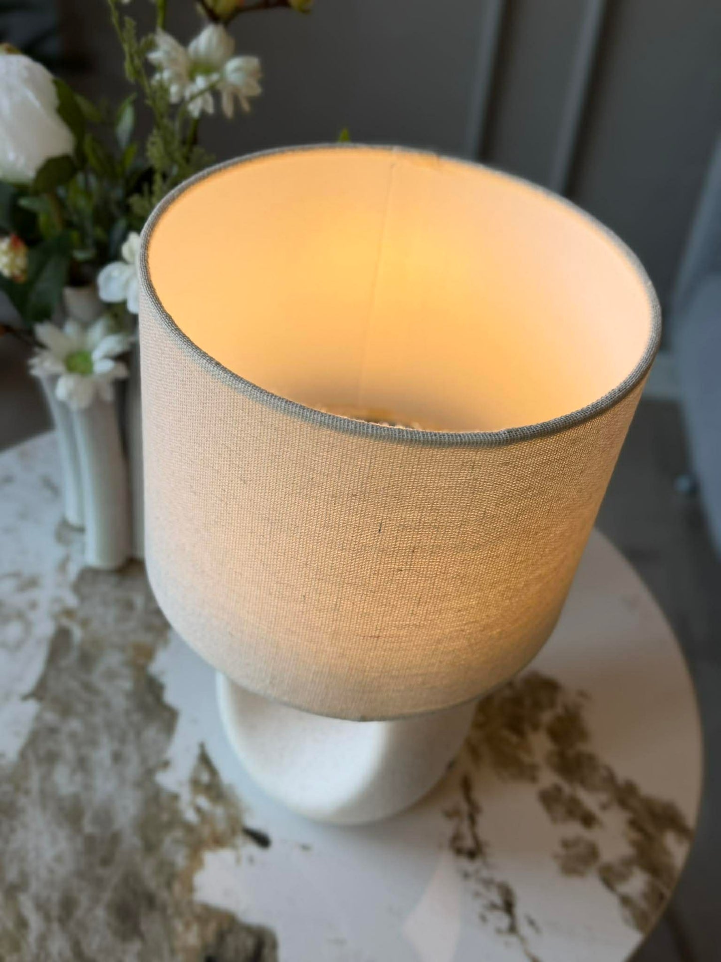 Bordlampe genopladelig med touch