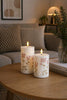 LED Bloklys TWINKLE flower - Sæt med 2stk.