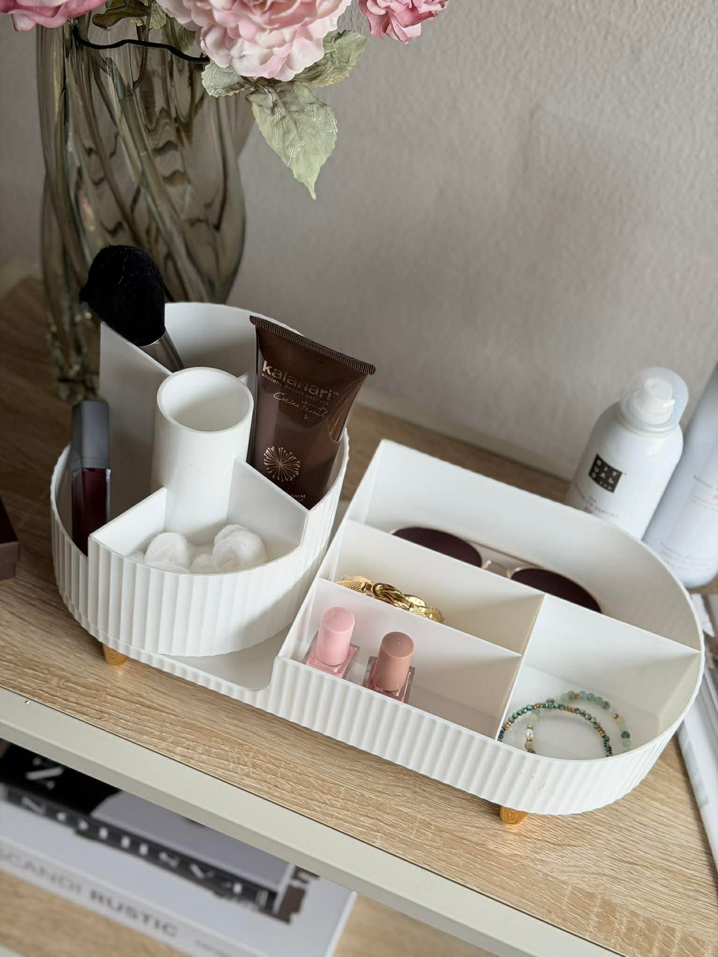 Makeup organiser 9 rum og drejefunktion