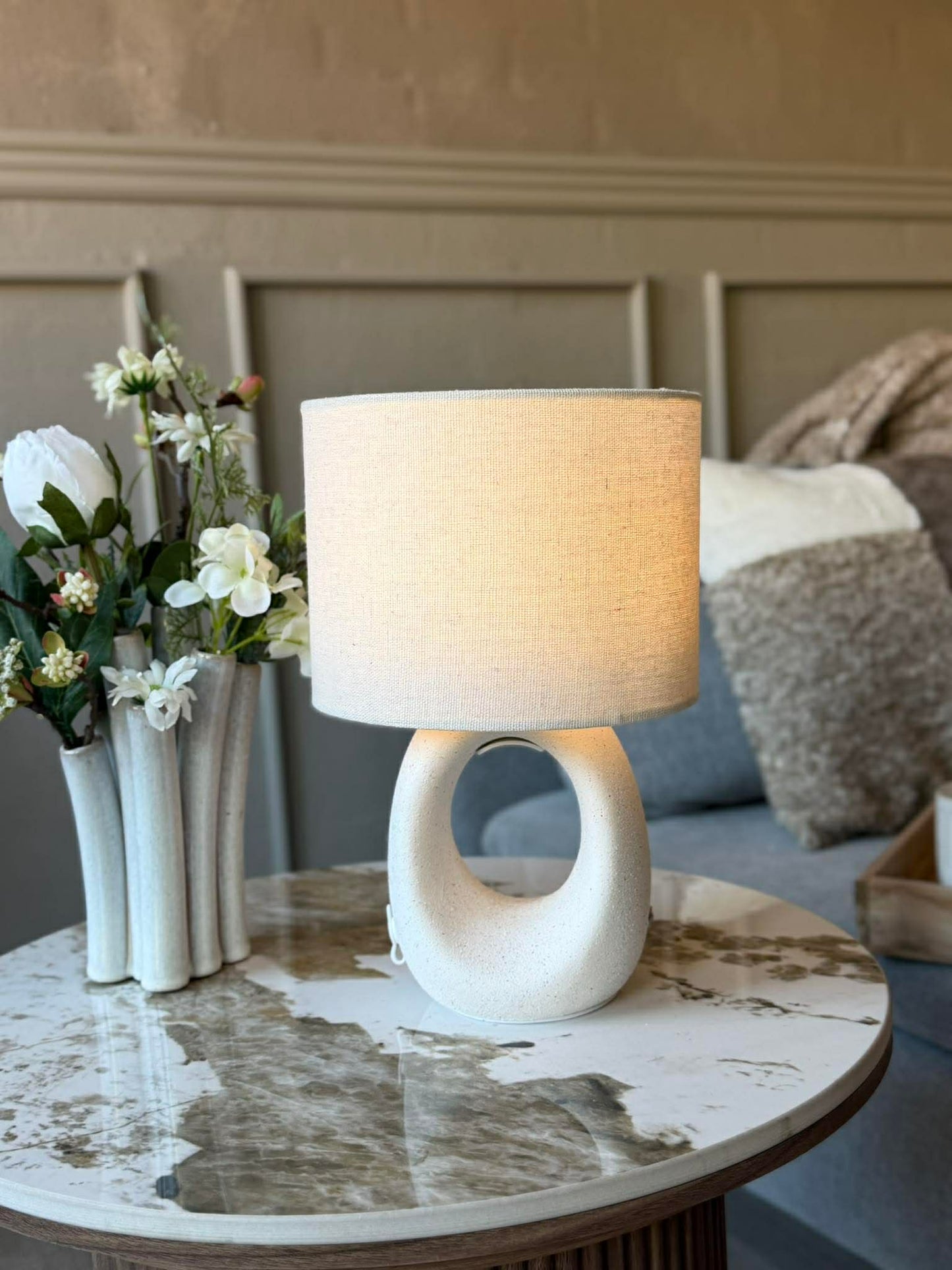 Bordlampe genopladelig med touch