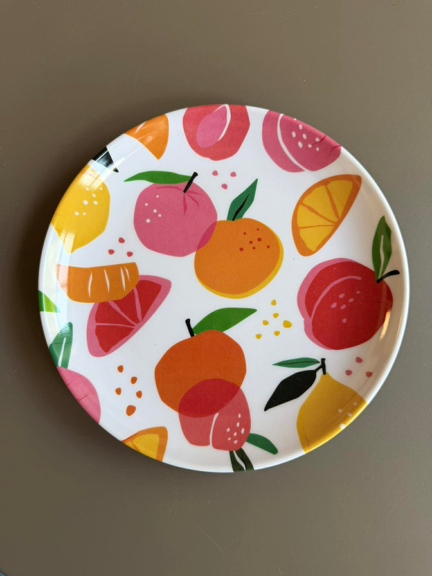 Tallerken Melamin - Fruit