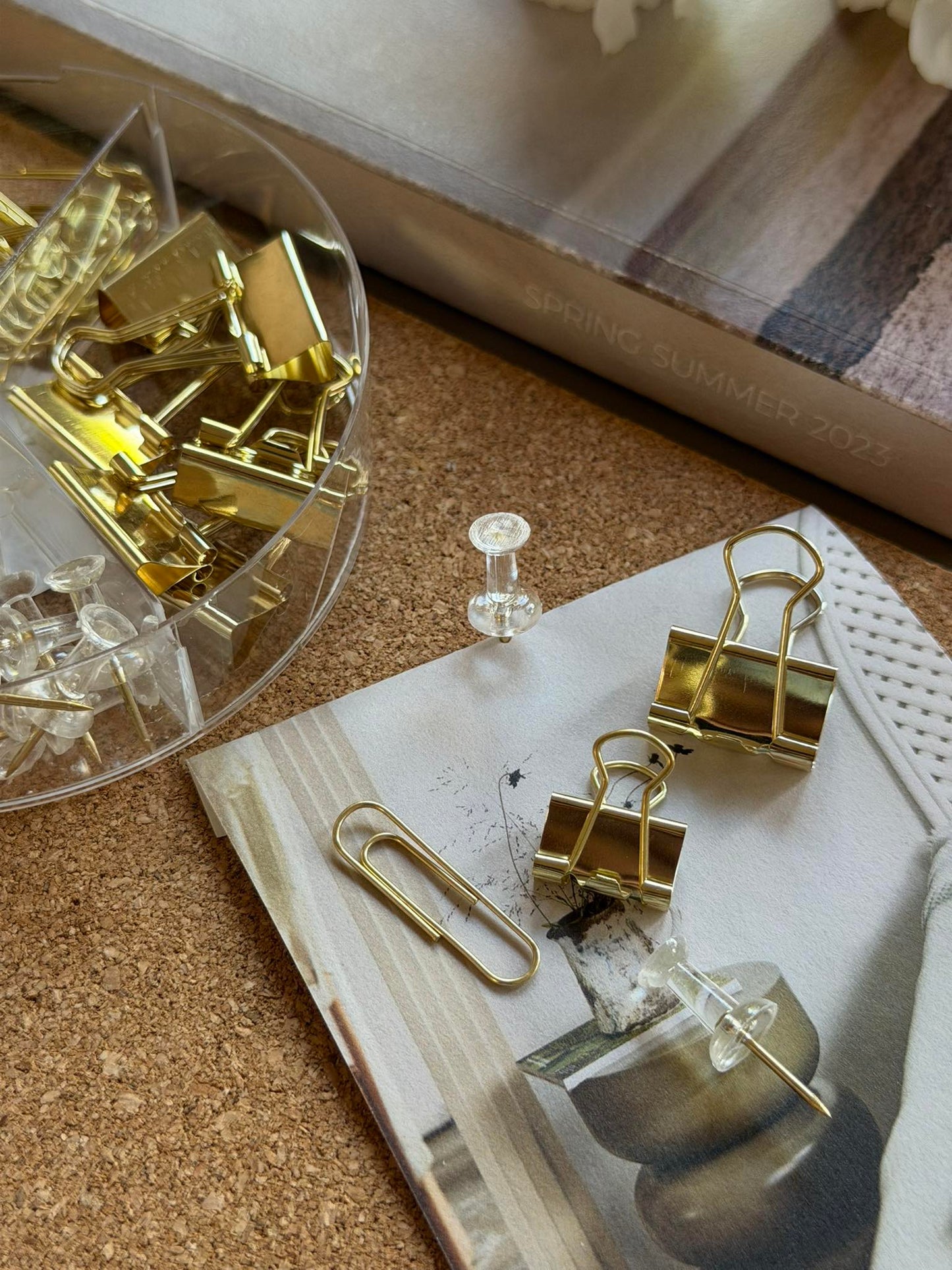Kontorsæt Guld