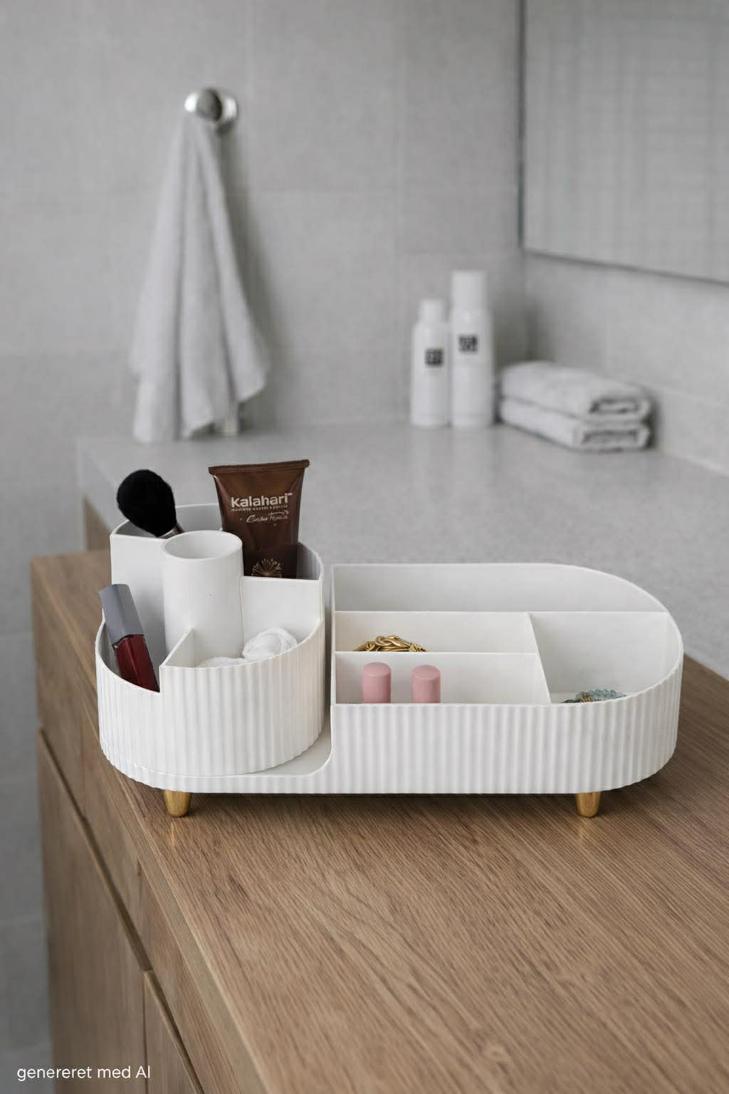 Makeup organiser 9 rum og drejefunktion