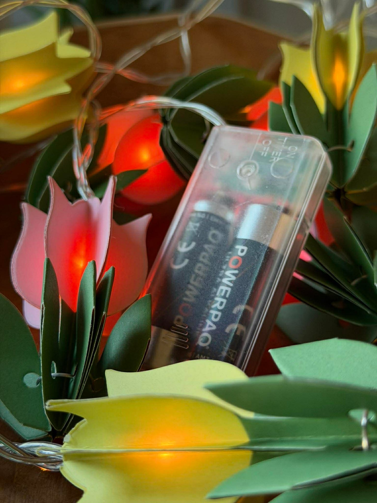 LED Lyskæde - Blomster