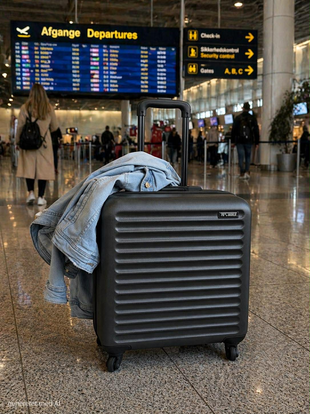 Trolley Kuffert - Black