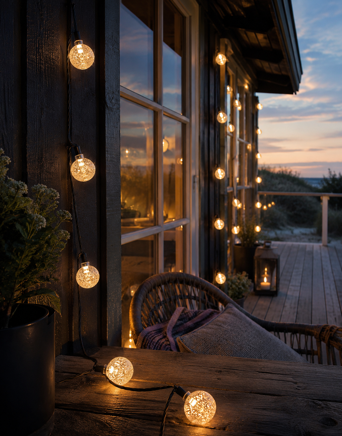 Lyskæde Bella – Solceller