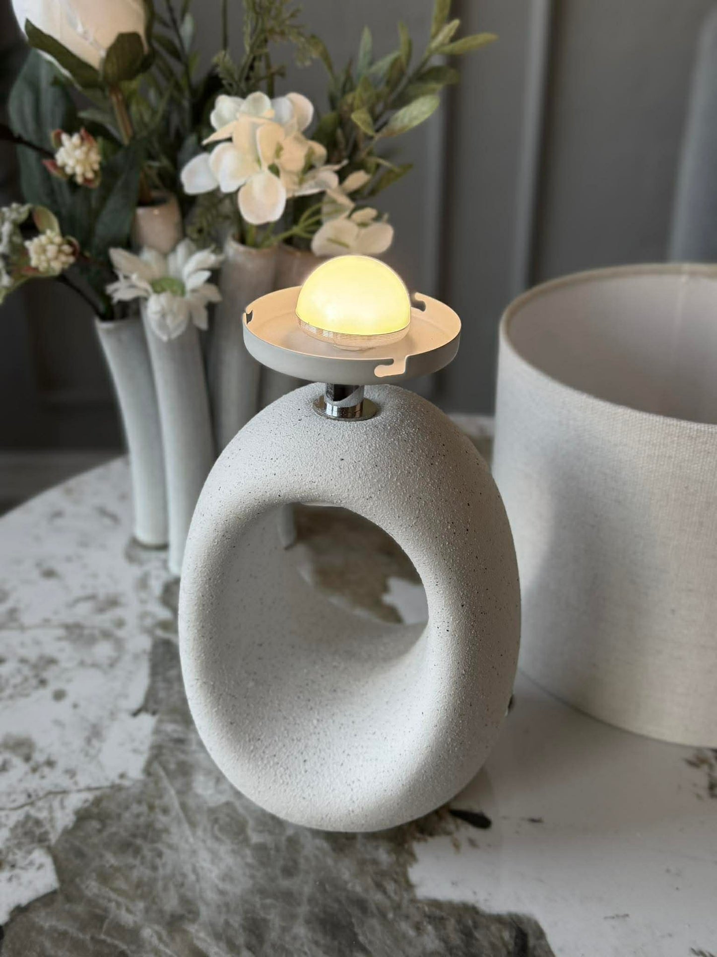 Bordlampe genopladelig med touch