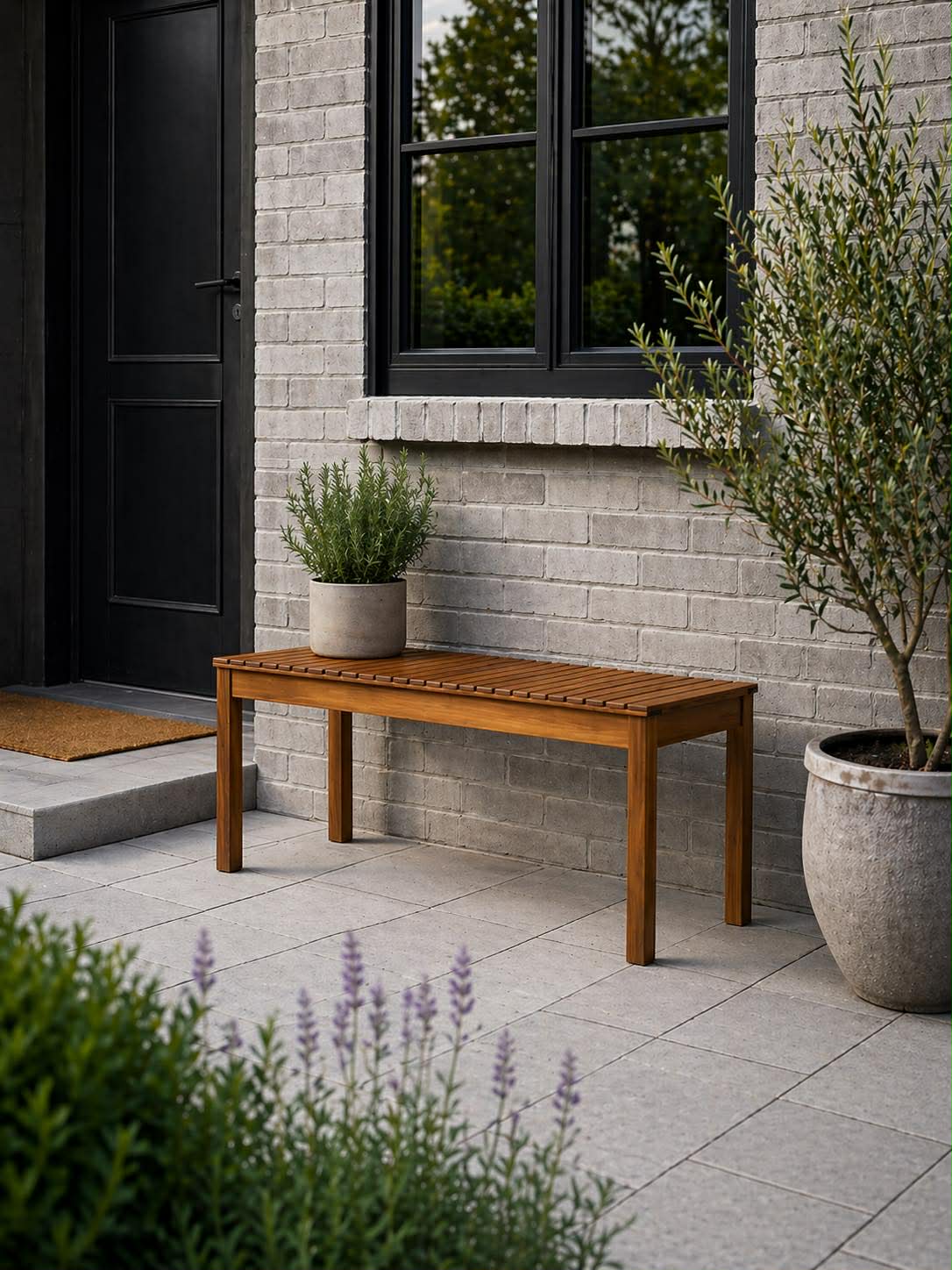 Bænk TOKYO Akacia - 118cm