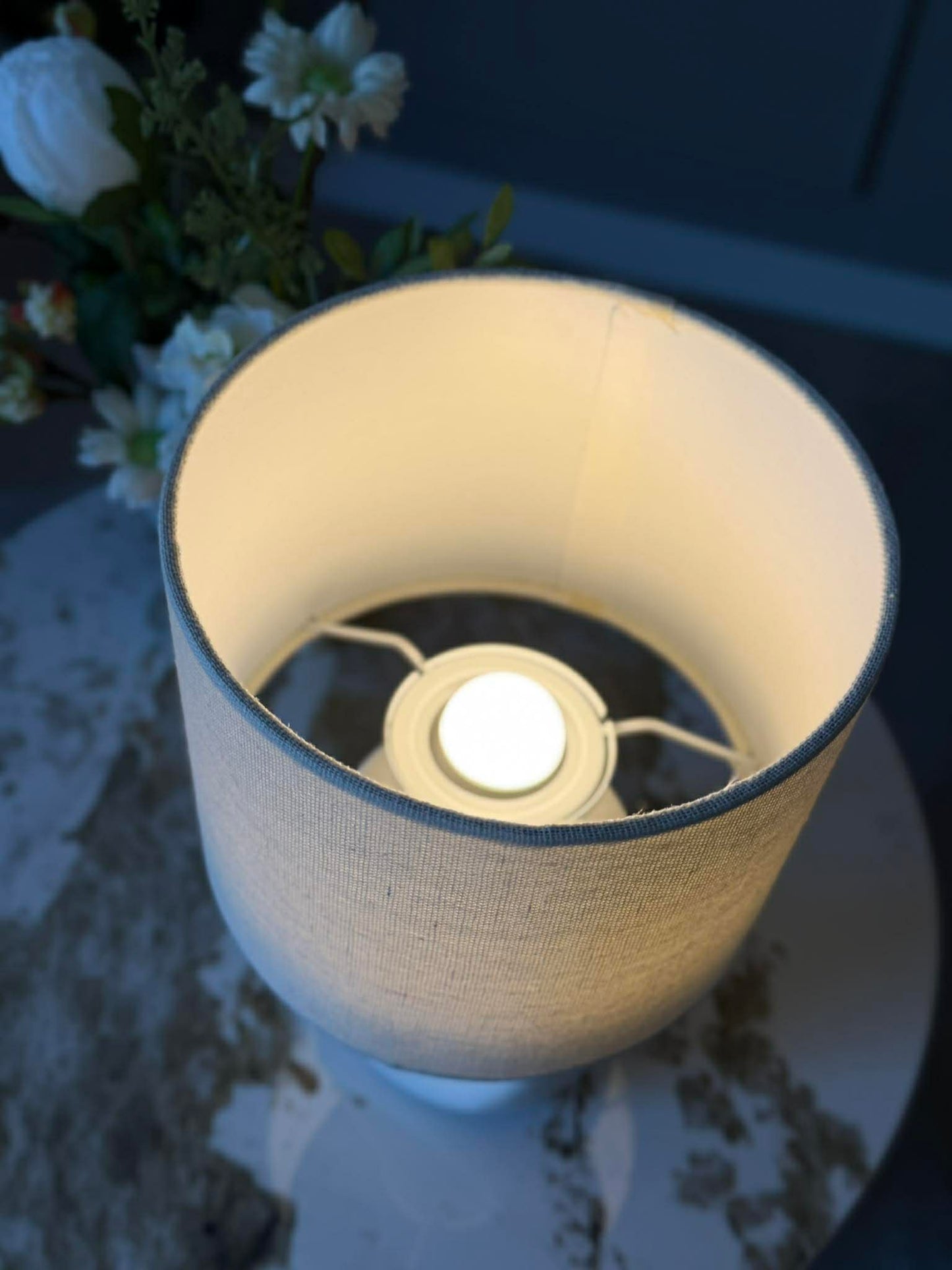 Bordlampe genopladelig med touch