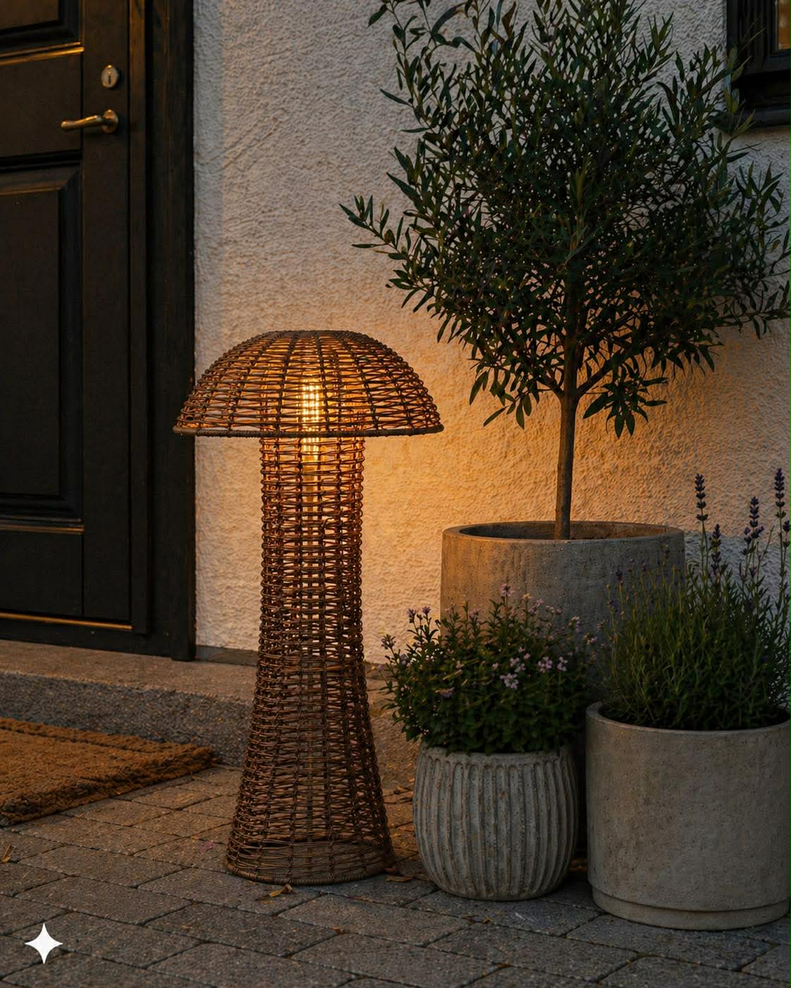 Mushroom Solar - Natur XL
