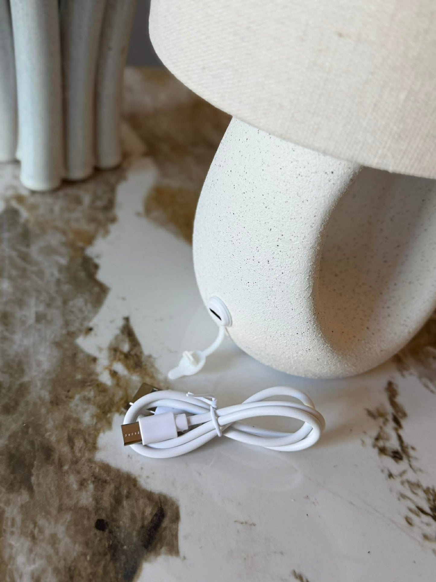 Bordlampe genopladelig med touch