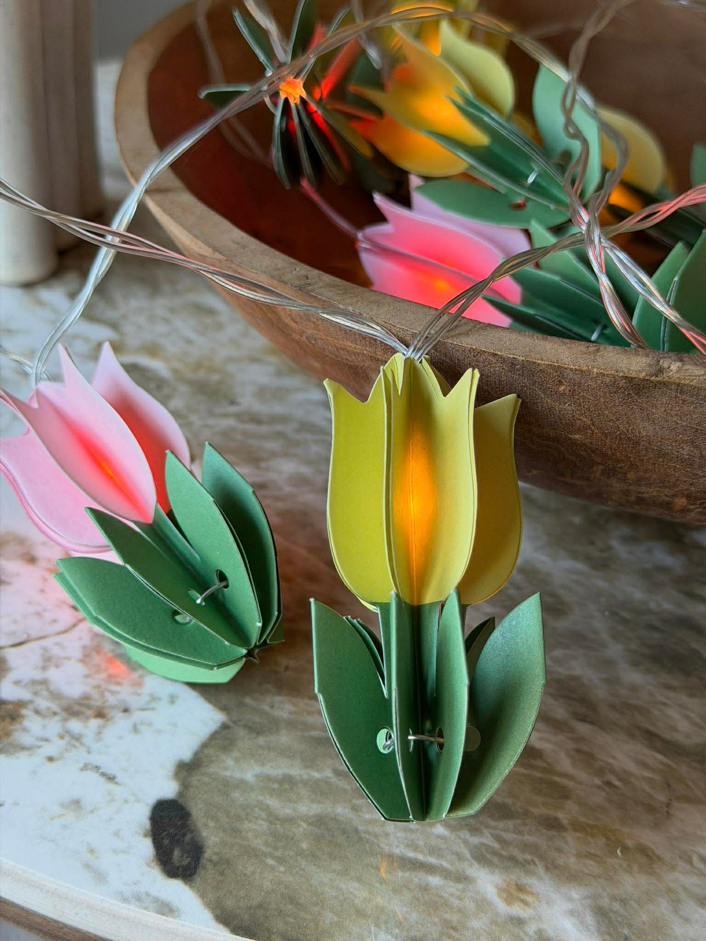 LED Lyskæde - Blomster