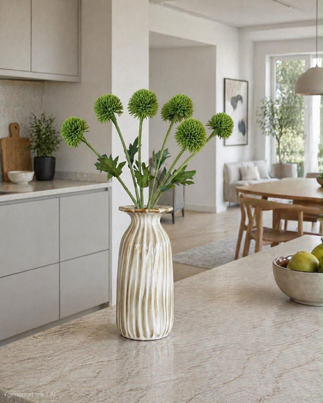 Blomsterstilke i bundt - Lime