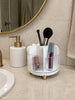 Makeup organiser - Hvid med guld