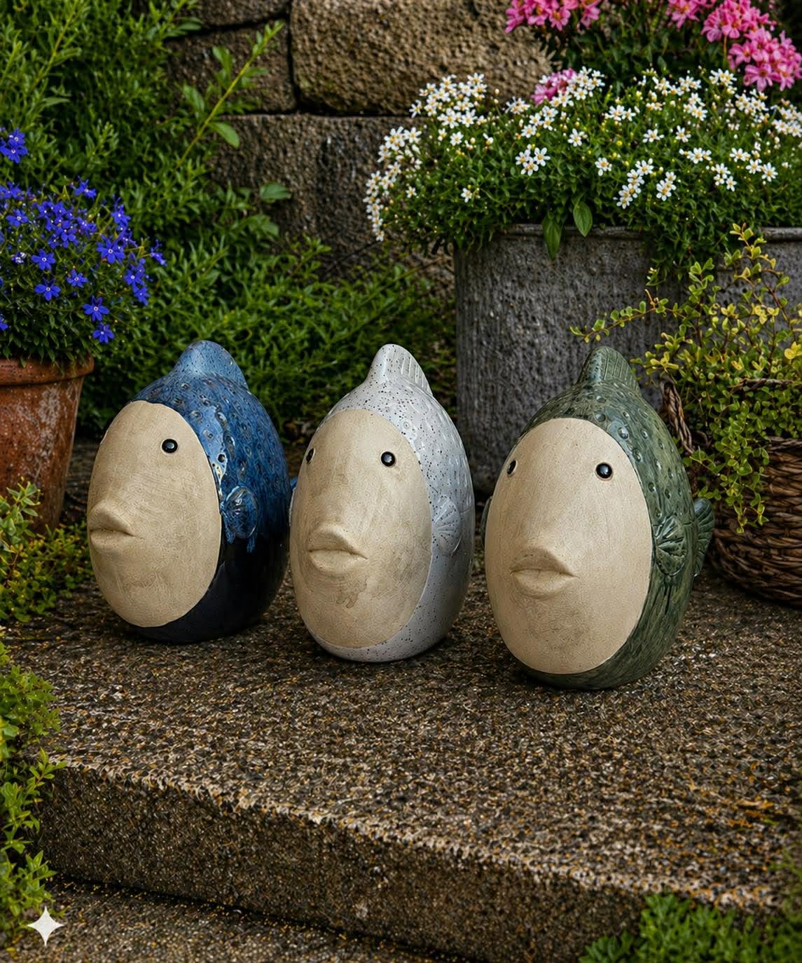 Figur Fisk Big - Flere farver