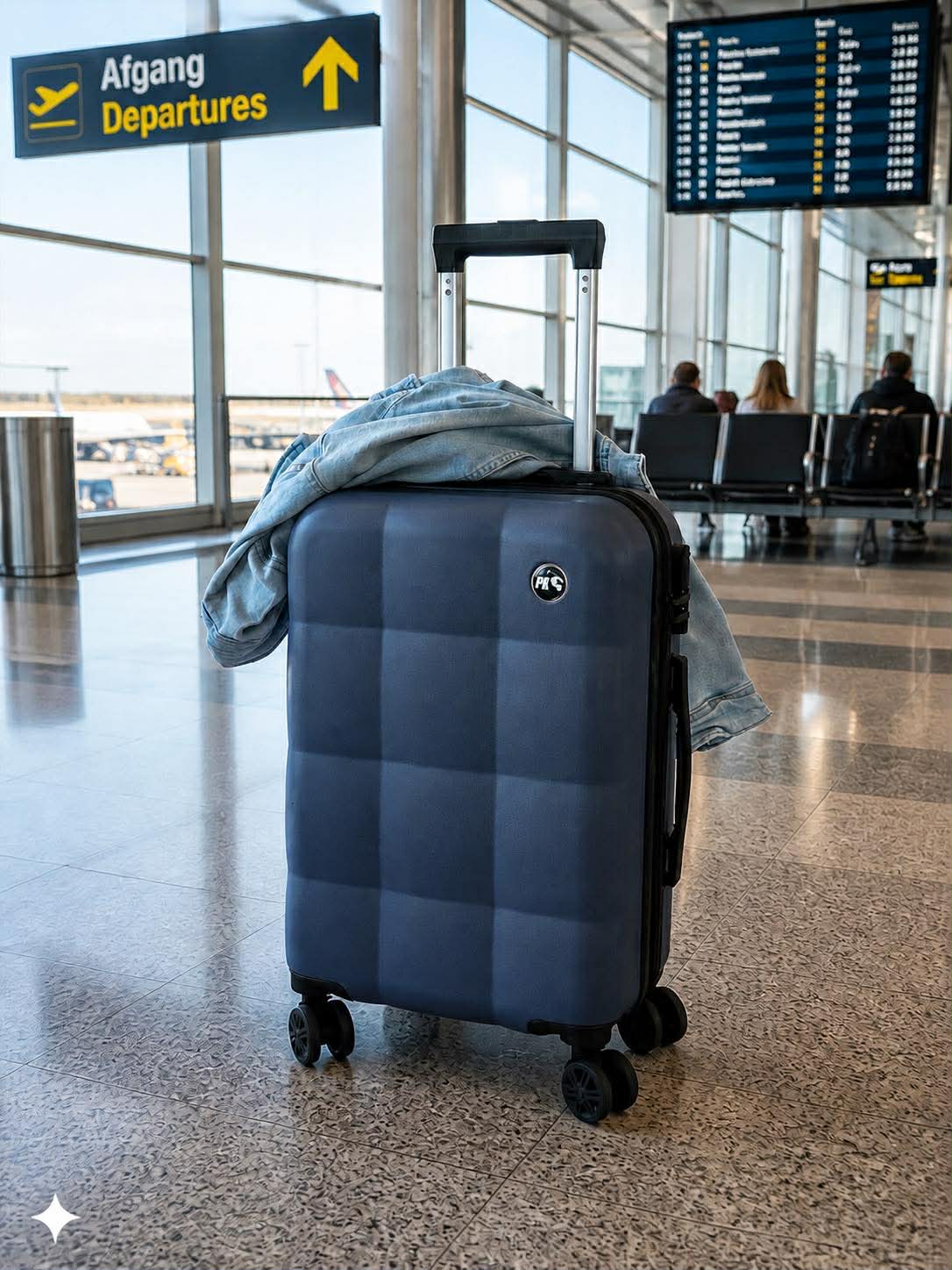 Kuffert Trolley - Dark blue