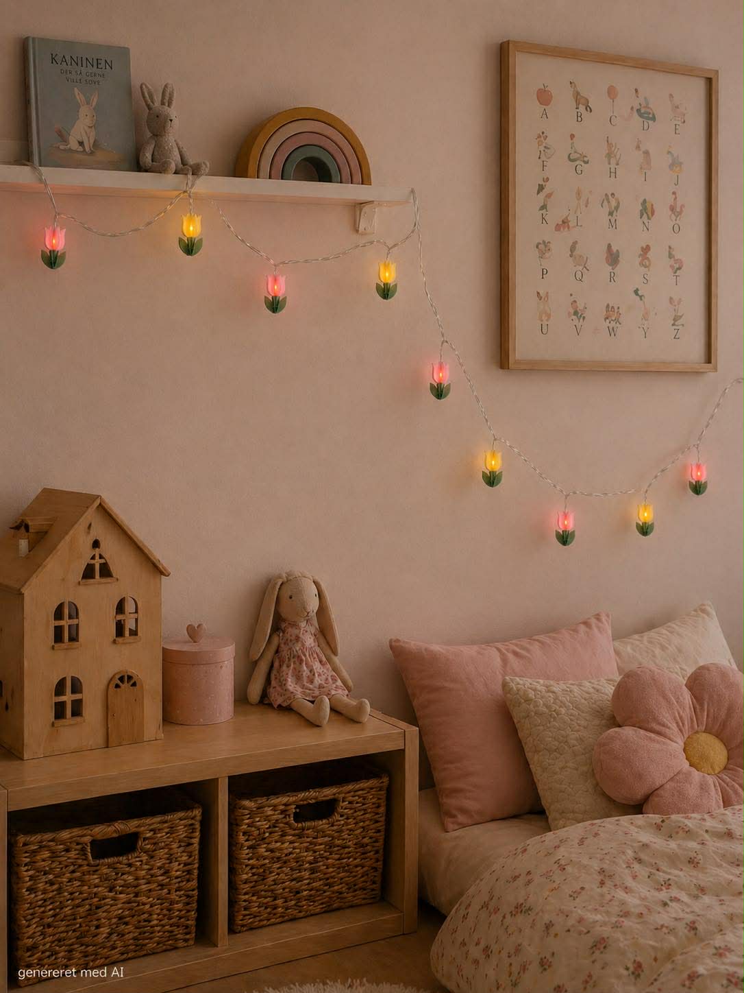 LED Lyskæde - Blomster