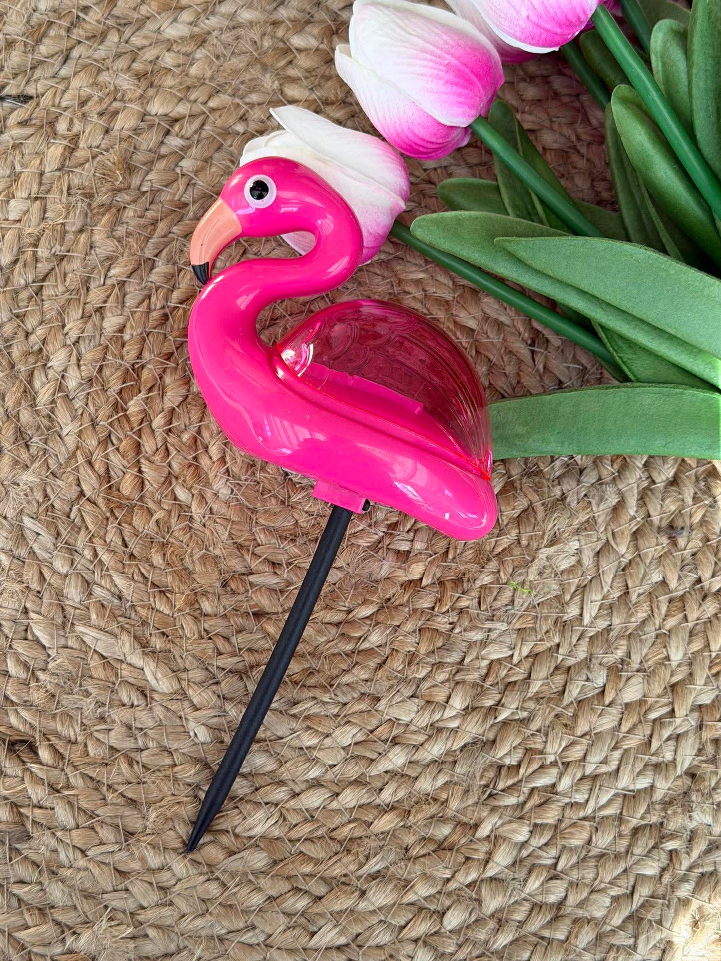 Flamingo på spyd - Solar