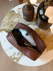 Toilettaske Faust - Dark brown