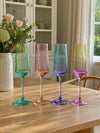 Champagneglas Aurora - Color MIX