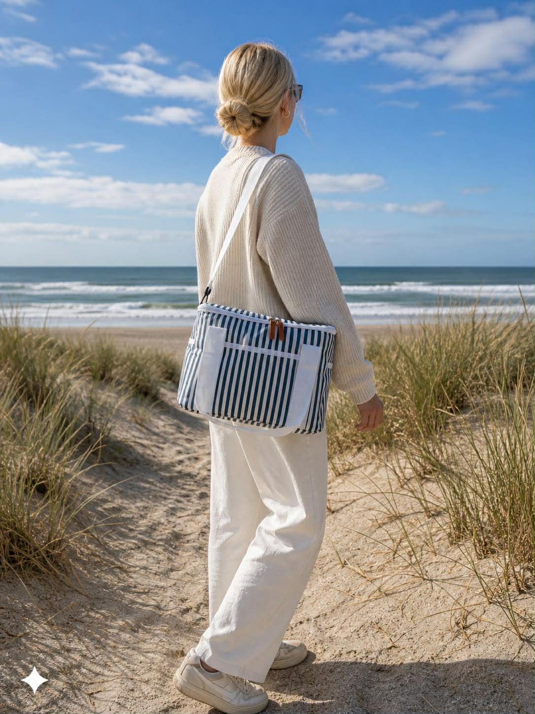 Køletaske Blue Stripe