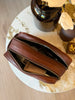 Toilettaske dobbelt Faust - Dark brown