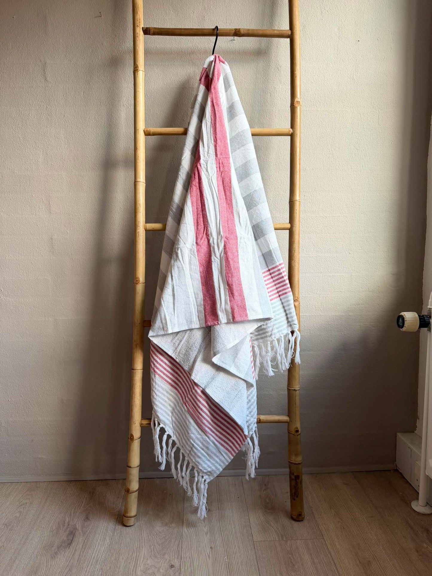 Hammam håndklæde med Frotté - Flere farver