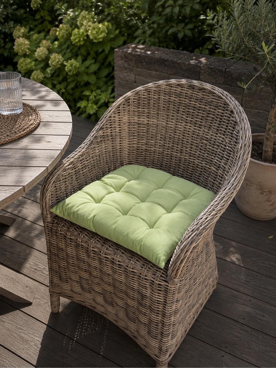 Havehynde futon – Grøn