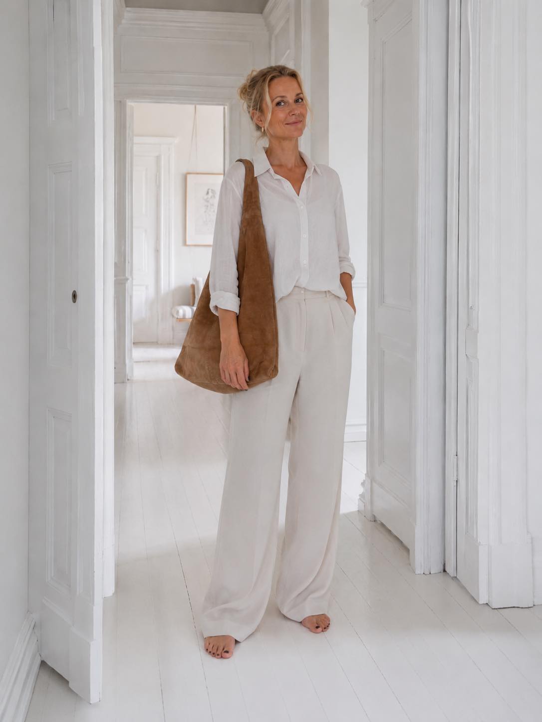 Shopper Ruskind - Nude brown
