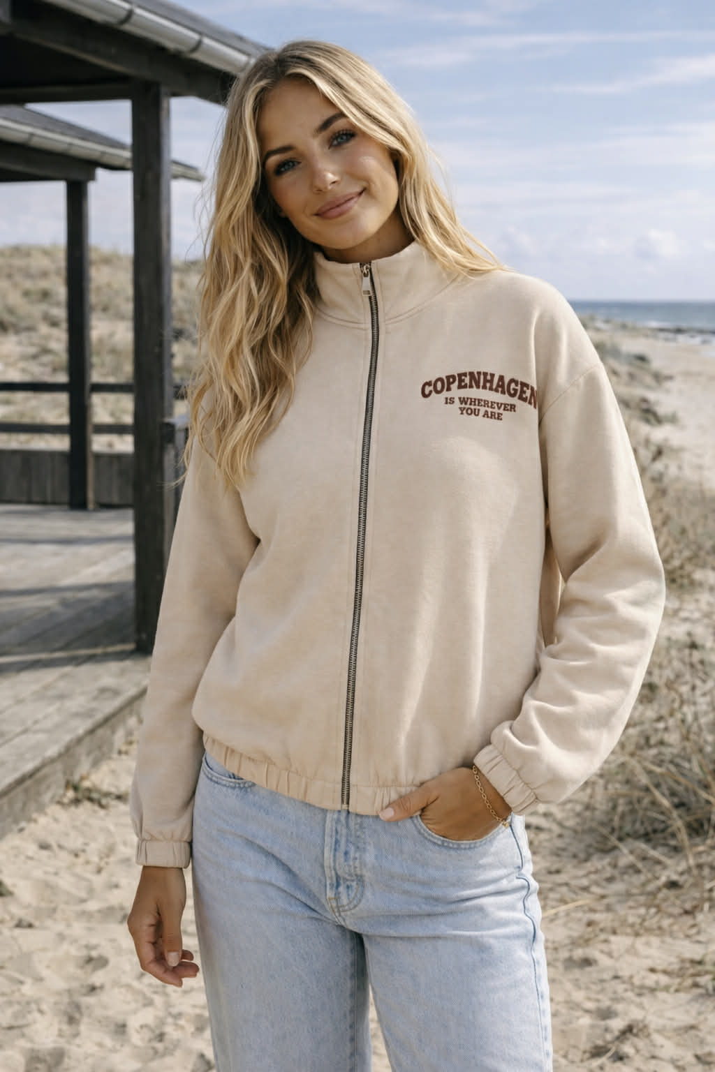 Cardigan Nete - Beige / Moro