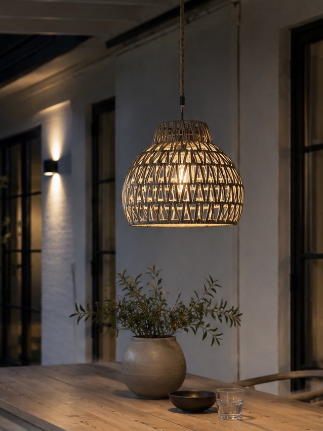 Lampe til inde og ude - Grey