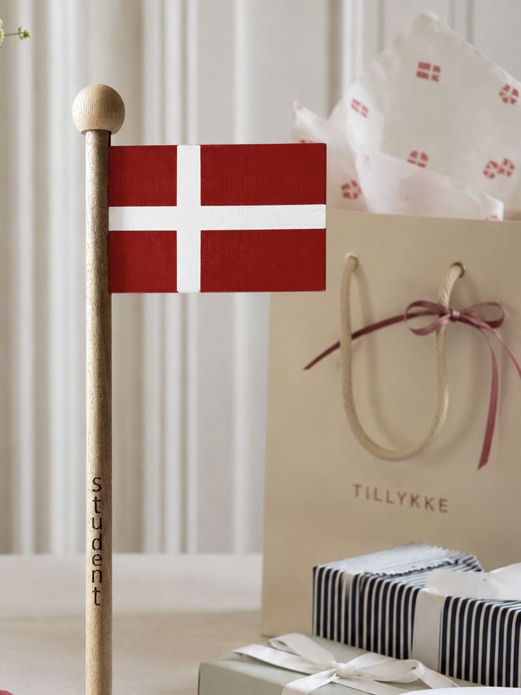 Flag Student wood - Flere størrelser
