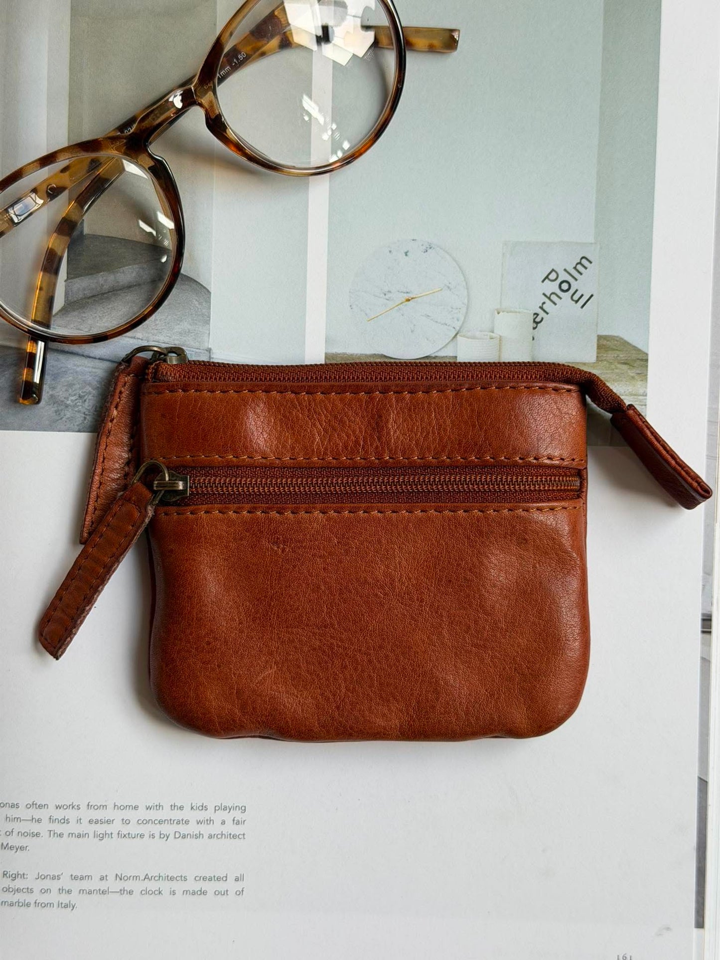 Pung - washed dark cognac