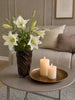 Deko fad 30 cm - Guld