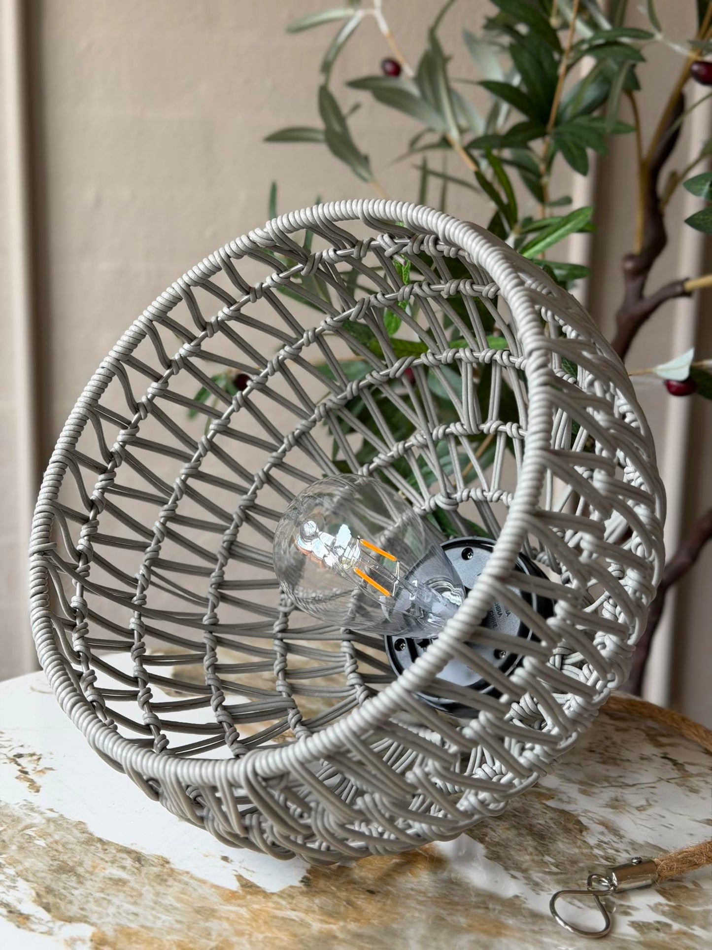 Lampe til inde og ude - Grey