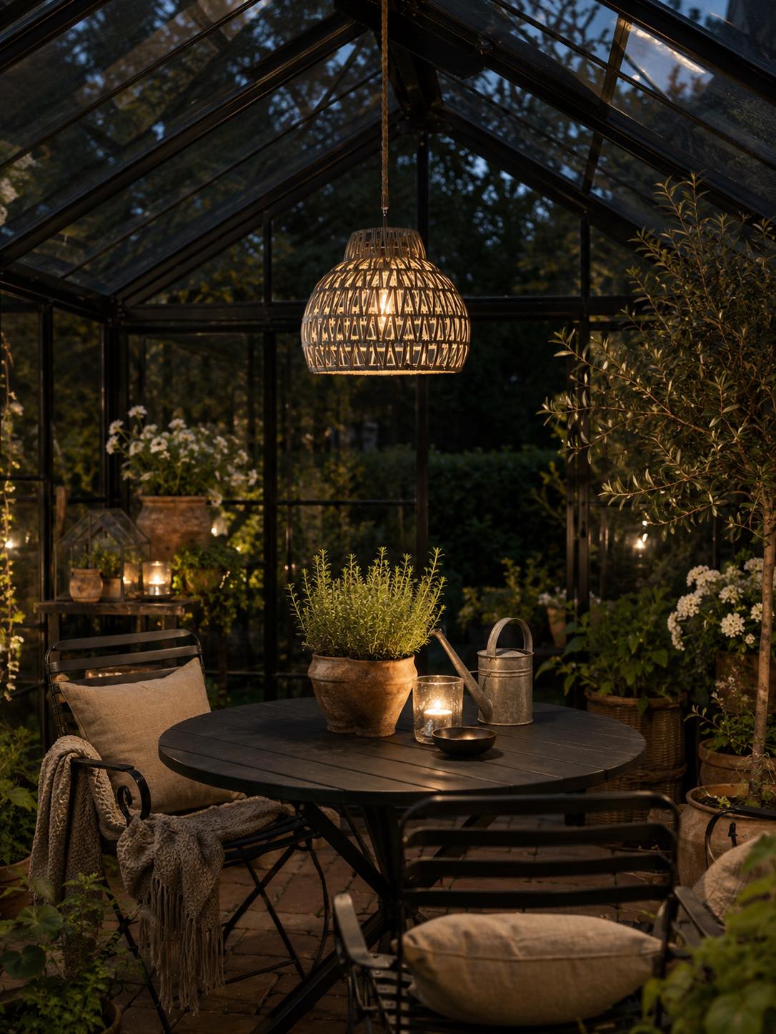 Lampe til inde og ude - Grey