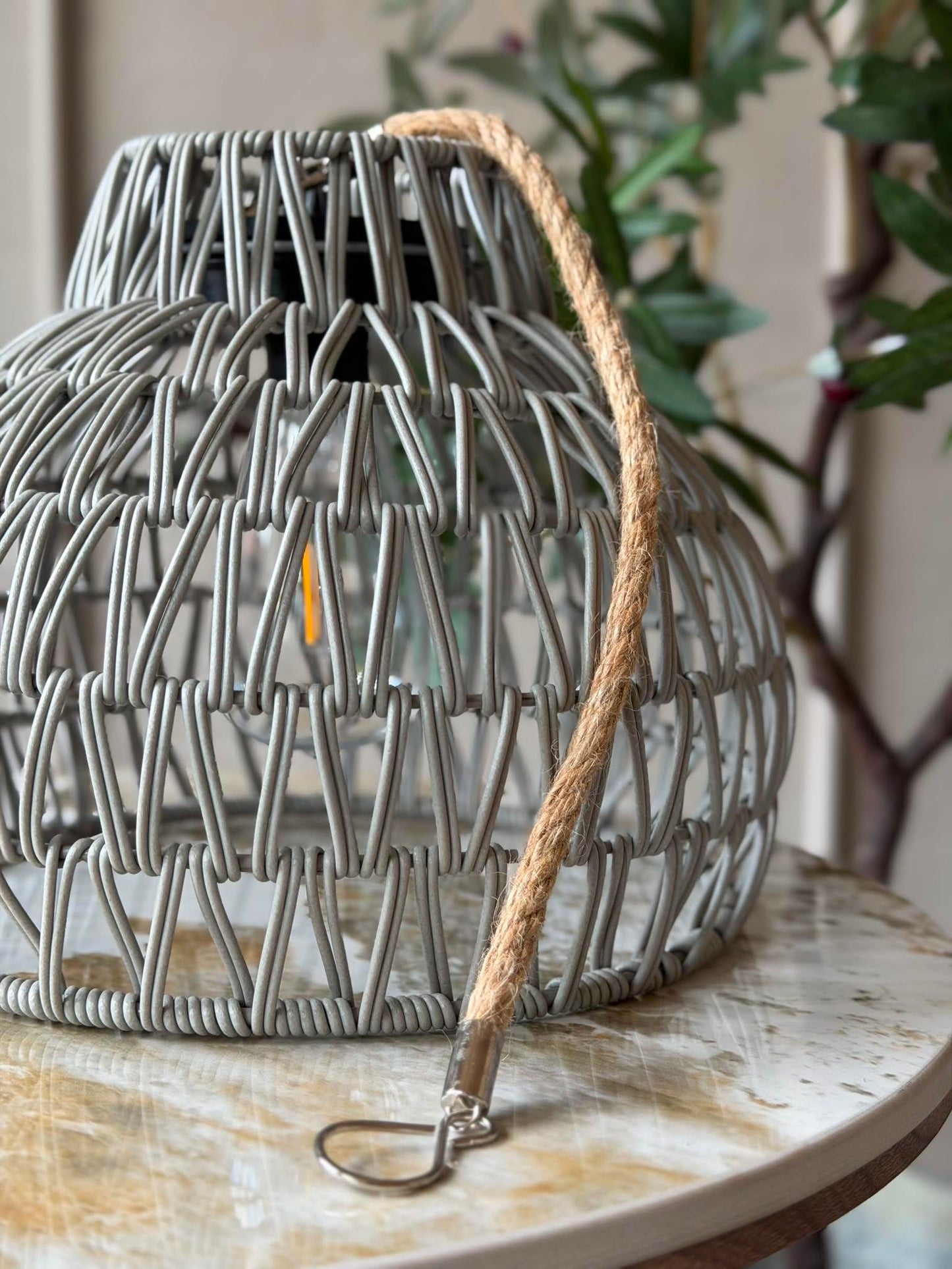 Lampe til inde og ude - Grey